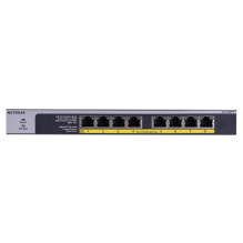 NETGEAR GS108PP Unmanaged Gigabit Ethernet (10 / 100 / 1000) Power over Ethernet (PoE) Black NETGEAR GS108PP Unmanaged Gigabit Ethernet (10 / 100 / 1000) Power over Ethernet (PoE) Black
