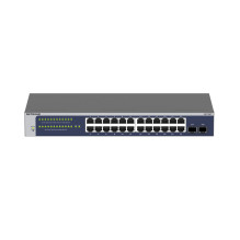 NETGEAR GS724Tv6 Managed Gigabit Switch (GS724T-600EUS) 26P NETGEAR GS724Tv6 Managed Gigabit Switch (GS724T-600EUS) 26P