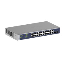 NETGEAR GS724Tv6 Managed Gigabit Switch (GS724T-600EUS) 26P NETGEAR GS724Tv6 Managed Gigabit Switch (GS724T-600EUS) 26P