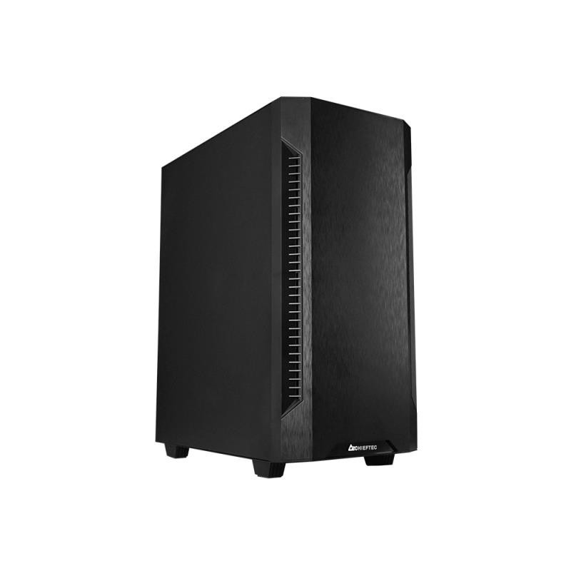 Dėklas, CHIEFTEC, ELOX, MidiTower, neįeina, ATX, MicroATX, MiniITX, spalva juoda, AS-01B-OP