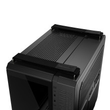 Dėklas, ASUS, TUF Gaming GT502 Horizon, MidiTower, Dėklo produkto savybės Skaidrus skydelis, Neįtrauktas, ATX, MicroATX,