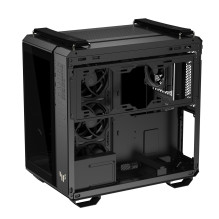 Case, ASUS, TUF Gaming GT502 Horizon, MidiTower, Case product features Transparent panel, Not included, ATX, MicroATX, M