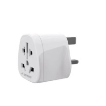 POWER ADAPTER AC WORLD TO UK / 10A A-AC-UKMINTF GEMBIRD