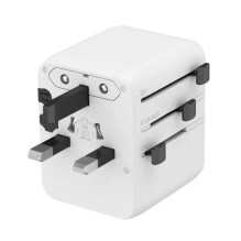 POWER ADAPTER TRAVEL 20W / WHITE TPA-1A2C20-01-W GEMBIRD