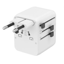 POWER ADAPTER TRAVEL 20W / WHITE TPA-1A2C20-01-W GEMBIRD