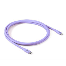 CABLE USB-C TO USB-C 2M / M / M PURPLE CAC-3004 CLUB3D