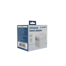 POWER ADAPTER TRAVEL 70W / WHITE TPA-2A3C70-01-W GEMBIRD