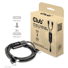 CABLE USB-C TO 2XUSB-C 1.83M / M / M CAC-1527 CLUB3D