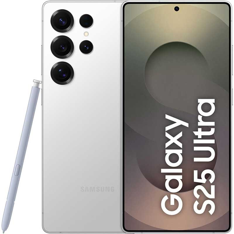 Samsung Galaxy S25 Ultra Dual Sim 12GB RAM 512GB Titanium White Silver EU
