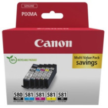 Ink cartridge Canon PGI-580 / CLI581 BK / C / M / Y Multipack