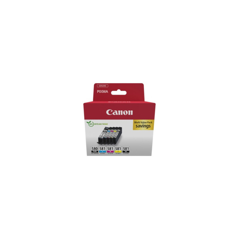 Ink cartridge Canon PGI-580 / CLI581 BK / C / M / Y Multipack