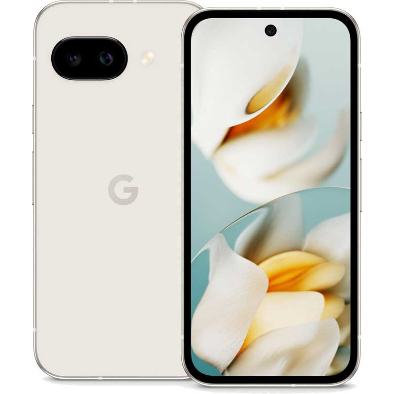 „Google Pixel 9a“ 128 GB juodas / porceliano spalvos, DE