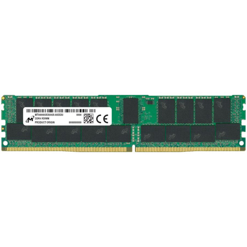 Micron Micron DDR4 RDIMM 64GB 2Rx4 3200 CL22 (16Gbit) (Single Pack) Micron Micron DDR4 RDIMM 64GB 2Rx4 3200 CL22 (16Gbit) (Single Pack)
