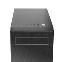Case, CHIEFTEC, HAWK, MidiTower, Not included, ATX, MicroATX, MiniITX, Colour Black, AL-02B-OP Case, CHIEFTEC, HAWK, MidiTower, Not included, ATX, MicroATX, MiniITX, Colour Black, AL-02B-OP
