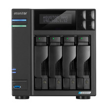 Tinklo Prijungtas Saugojimas - ASUSTOR LOCKERSTOR 4 Gen2 AS6704T Intel Celeron N5105 4GB RAM Juodas