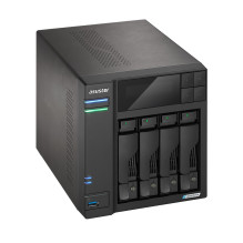 Tinklo Prijungtas Saugojimas - ASUSTOR LOCKERSTOR 4 Gen2 AS6704T Intel Celeron N5105 4GB RAM Juodas