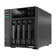 Tinklo Prijungtas Saugojimas - ASUSTOR LOCKERSTOR 4 Gen2 AS6704T Intel Celeron N5105 4GB RAM Juodas
