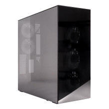 Case, ARCTIC, Xtender VG (Mirror Black), Case product features Transparent panel, Not included, Colour Black, ACPCC00019