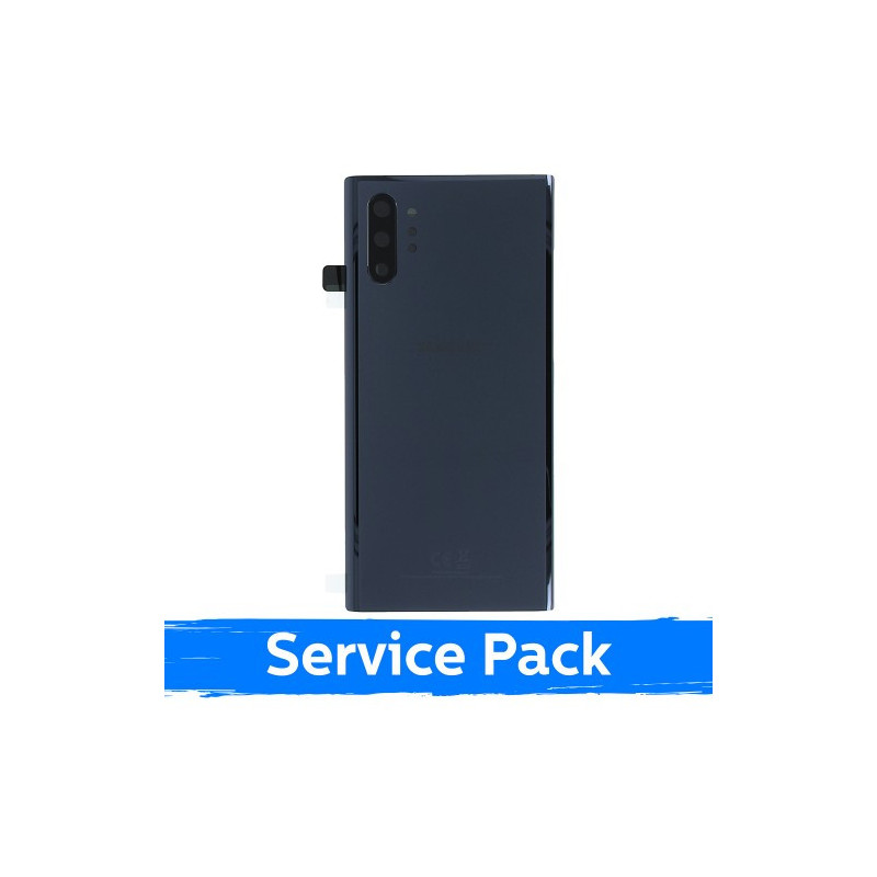 Galinis dangtelis skirtas Samsung N975 Note 10 Plus / Aura Black / (Service Pack) Galinis dangtelis skirtas Samsung N975 Note 10 Plus / Aura Black / (Service Pack)