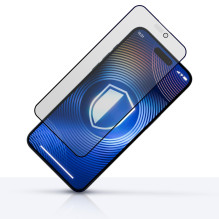 Grūdinto stiklo 3mk Hardglass Matt Max privatumas, skirtas Apple iPhone 15 Pro Max