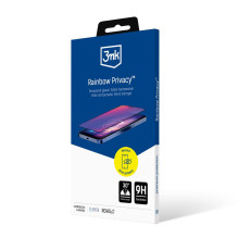 3mk Rainbow Privacy Tempered Glass for Apple iPhone 15 Pro