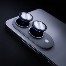 3mk objektyvo apsaugos „Pro“ kameros stiklas, skirtas „Samsung Galaxy S25 Edge“ - juodas 3mk objektyvo apsaugos „Pro“ kameros stiklas, skirtas „Samsung Galaxy S25 Edge“ - juodas