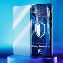 Hibridinis stiklas 3mk FlexibleGlass Pro, skirtas Samsung Galaxy S24 FE Hibridinis stiklas 3mk FlexibleGlass Pro, skirtas Samsung Galaxy S24 FE