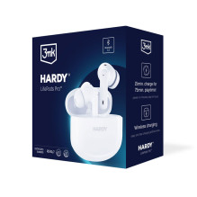 Belaidės ausinės su ANC 3mk HARDY LifePods Pro - baltos