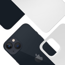 3mk Hardy MagSilicone dėklas Apple iPhone 14 - baltas
