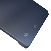 3mk Just20g matinis dėklas, skirtas „Samsung Galaxy S22 Ultra 5G“ – matinės juodos spalvos