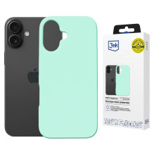 3mk Hardy MagSilicone dėklas Apple iPhone 16 - mėtinis