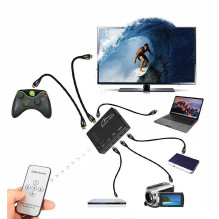 „Media-Tech MT5207“ 5xHDMI jungiklis 4K