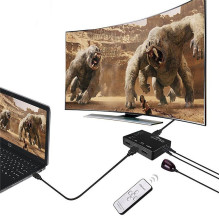 „Media-Tech MT5207“ 5xHDMI jungiklis 4K
