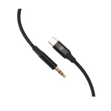 Tellur USB-C to 3.5mm Jack Audio Cable DAC 1m Black Tellur USB-C to 3.5mm Jack Audio Cable DAC 1m Black