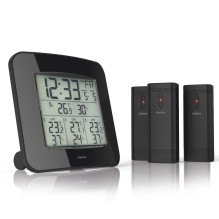 Hama 00186311 Meteorologinė stotis EWS-Trio Black Hama 00186311 Meteorologinė stotis EWS-Trio Black