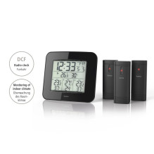 Hama 00186311 Weather station EWS-Trio Black Hama 00186311 Weather station EWS-Trio Black