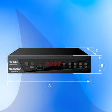 Manta DVBT005-SH Tuner for TV DVBT-T2 / HEVC SHARK Manta DVBT005-SH Tuner for TV DVBT-T2 / HEVC SHARK