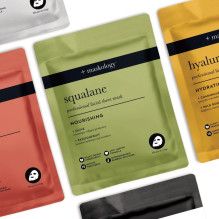 SQUALANE Professional Sheet Mask Lakštinė veido kaukė su skvalanu, 22ml