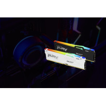 Kingston Technology FURY Beast 128GB 5600MT / s DDR5 CL40 DIMM (Kit of 2) RGB Kingston Technology FURY Beast 128GB 5600MT / s DDR5 CL40 DIMM (Kit of 2) RGB