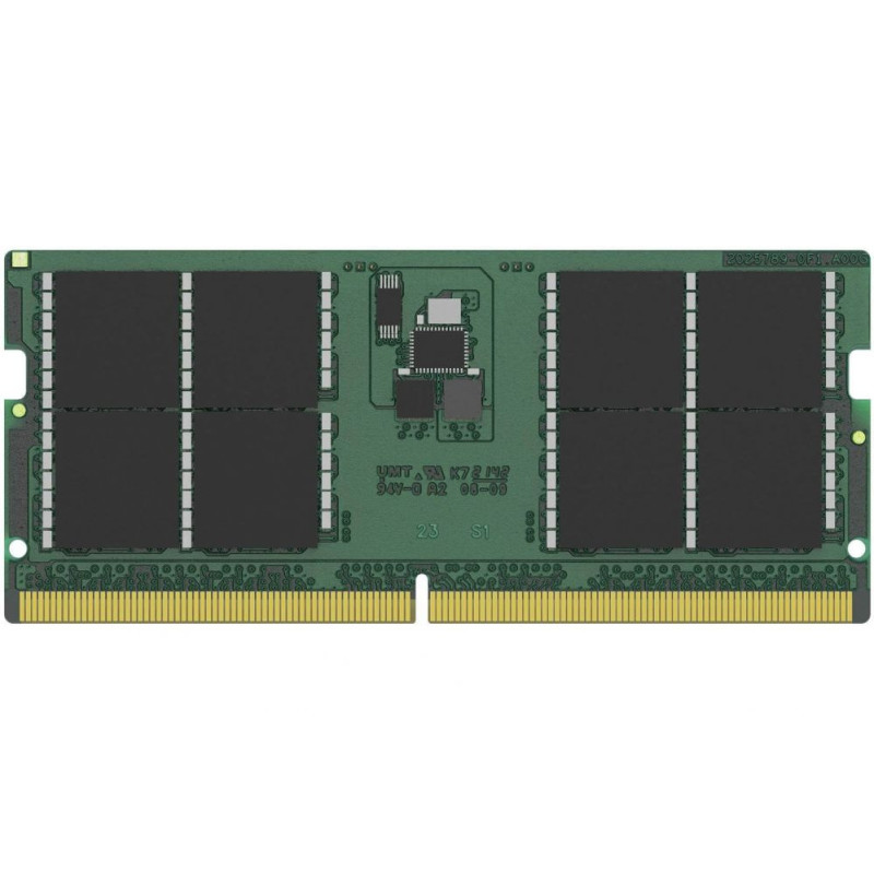 Kingston KVR56S46BD8-32 32 GB, DDR5, 5600 MHz, Notebook, Registered No, ECC No, 1x32 GB Kingston KVR56S46BD8-32 32 GB, DDR5, 5600 MHz, Notebook, Registered No, ECC No, 1x32 GB