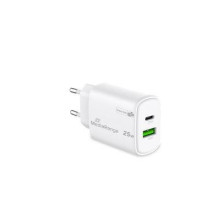 Maitinimo adapteris USB / USB-C 25W / greitas MRMA112-2 MEDIARANGE
