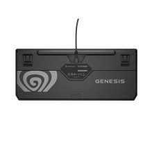 GENESIS Thor 230 TKL keyboard Gaming USB QWERTY Black, Grey, Orange
