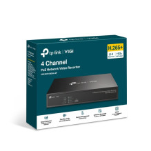 Tinklo Įranga - TP-LINK VIGI NVR1004H-4P 4 PoE+ Prievadai 10 TB Atmintis