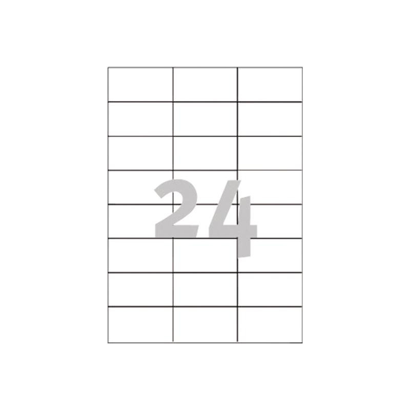 Etiketė - Avery Zweckform 3474 70 x 37mm Balta 100 Etikečių