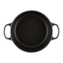 Cookware - Le Creuset Signature Frying Pan 22cm Round Cast Iron Black