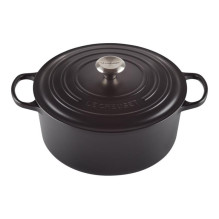 Cookware - Le Creuset Signature Frying Pan 22cm Round Cast Iron Black
