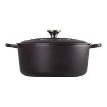 Cookware - Le Creuset Signature Frying Pan 22cm Round Cast Iron Black