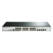 Tinklo Įranga - D-Link DGS-1510-28P / E 28-Port Gigabit Smart Managed Switch