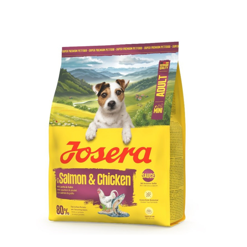 JOSERA Mini Salmon & Chicken - dry dog food - 900g JOSERA Mini Salmon & Chicken - dry dog food - 900g