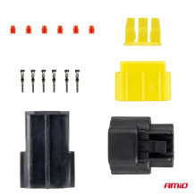 Waterproof electrical connector set 3 PIN 2.2mm AMIO-04347